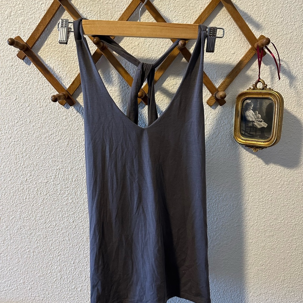 Athleta Grey Tank Top Medium